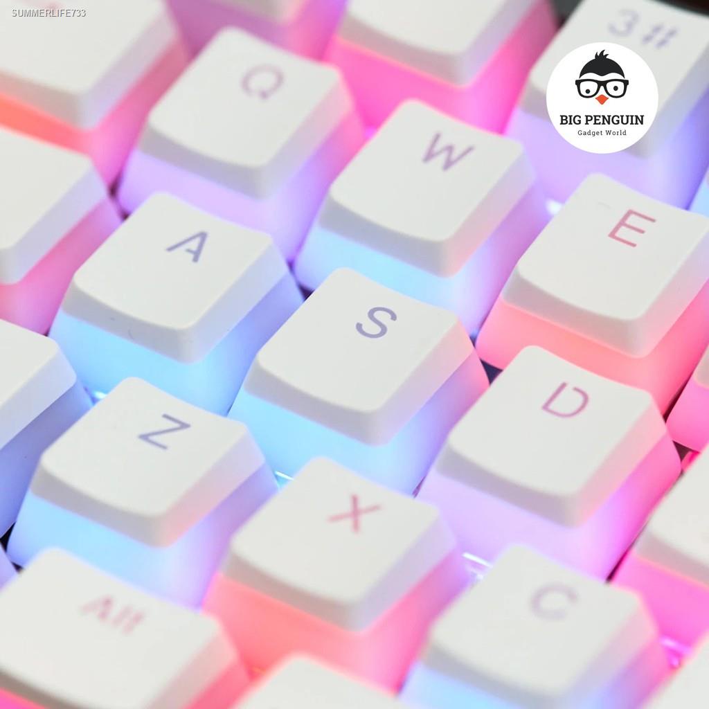 ส่งไวจากไทยPudding keycap คีย์แคป พุดดิ้ง PBT 104 ปุ่ม ปุ่มคีย์บอร์ด ...