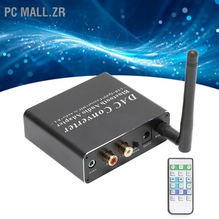 Pc Mall.Zr Dac อะแดปเตอร์แปลงโคแอกเชียล Spdif อินพุตออปติคอล Rca เอาท์พุต 3.5 มม.