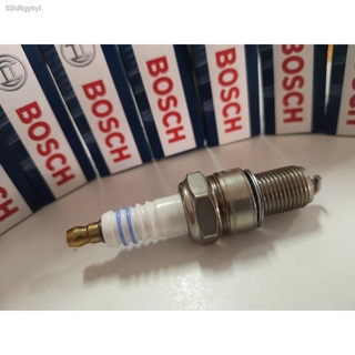 หัวเทียน BOSCH(บ๊อช) W6DC เกลียวยาว เครื่องเบนซินรุ่นใหม่รถมอเตอร์ไซด์ HONDA NOVA SMALL ,TENA ,KAWASAKI LEO-STAR