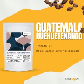 OneUp เมล็ดกาแฟคั่วกลาง Guatemala  Huehuetenango กาแฟคั่วกลางกัวเตมาลา