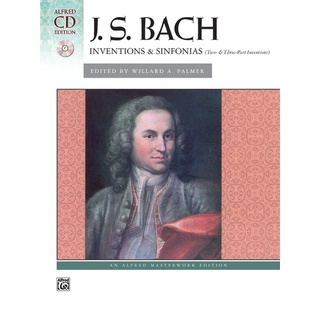 JS Bach Inventions and Sinfonias Two and Three Part Inventions