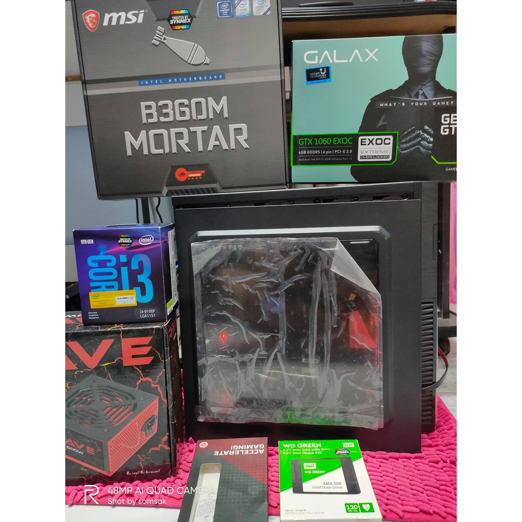 คอมเซท i3 9100F+GTX 1060 6GB