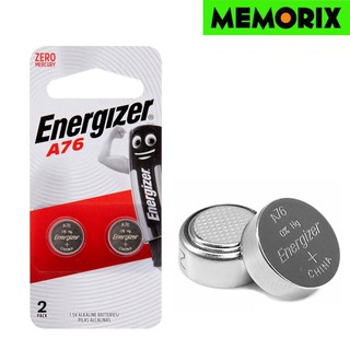 ถูกที่สุด ของแท้ Original Energizer A76/LR44 ถ่าน Alkaline 1.5V Pack2 ก้อน