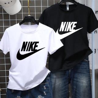 T0024 เสื้อยืดคอกลมแฟชั่นunisex เสื้อยอดฮิตลาย เสื้อแขนสั้น  HSQ-NIKE