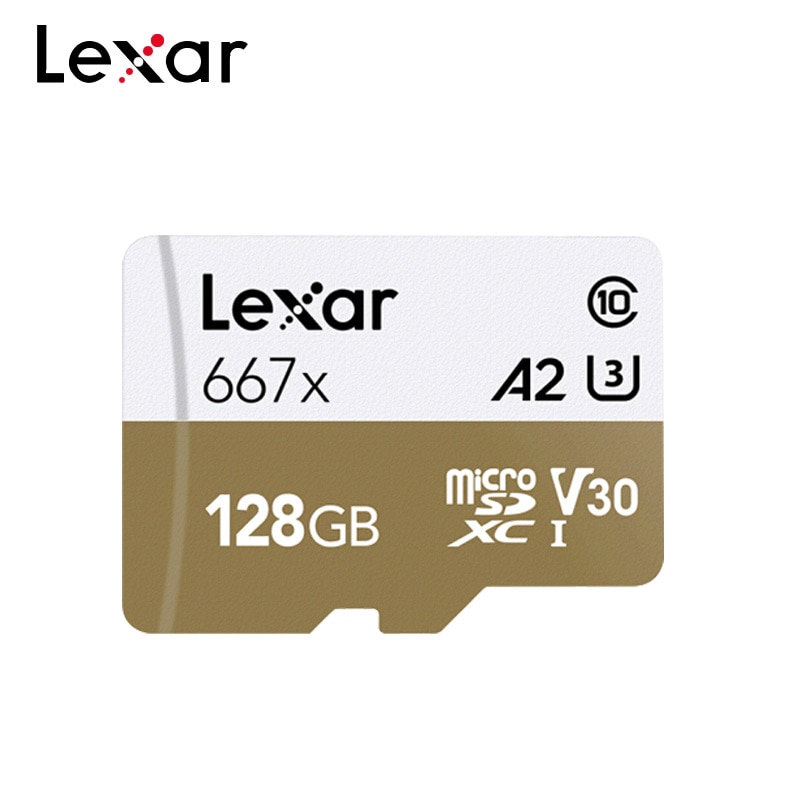 Lexar MicroSDXC 64GB High-Performance 667x UHS-I U3 - Scheda Di Memoria Resistente All'Acqua
