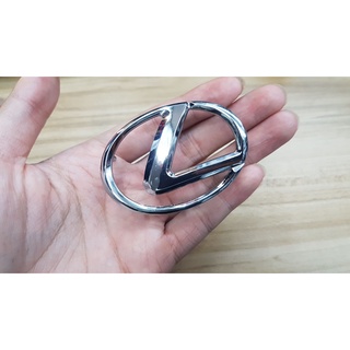 * วัดก่อนสั่งนะครับ * เล็กซัส โลโก้ติดพวงมาลัย ขนาด 6.5 * 4.5 เซนต์ Lexus [ toyota ] steering wheel logo emblem