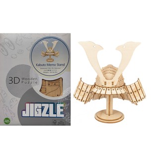 &gt;&gt;พร้อมส่ง&lt;&lt;จิ๊กซอว์ไม้ [JIGZLE Wooden Puzzle] Kabuto Memo Stand