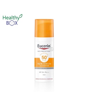 EUCERIN Sun Age Repair Serum Spf50 50ml. บำรุงผิวหน้าผสมสารป้องกันแดด ผิวบอบบาง (V)