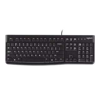 KEYBOARD (คีย์บอร์ด) LOGITECH K120 USB (BLACK)