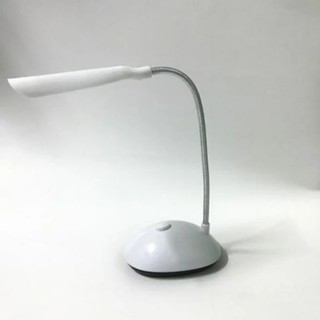 โคมไฟอ่านหนังสือบิดงอได้ Mini Desk Light LED (สีขาว)  #156