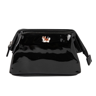 [ARTBOX] From Korea อุปกรณ์เสริม Case Enamel Black Welsh Corgi Wire Pouch