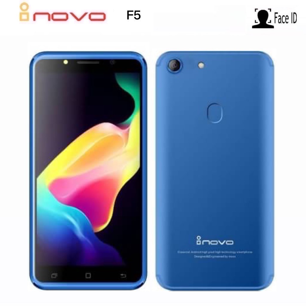 inovo รุ่น I-509 F5 จอขนาด 5.5 Ram1/ Rom16 สแกนใบหน้า ระบบความปลอดภัย Face ID free ฟิล์มกันรอย+เคส