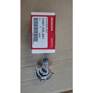 34901-KZL-841 หลอดไฟหน้า(3ขา)(12V 35/35W) Honda สกู๊ปปี้ไอ ปี2013-16 อะไหล่แท้ศูนย์💯%