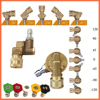 อะแดปเตอร์ข้อต่อเชื่อมต่อ 4500 PSI 1/4 นิ้ว สําหรับเครื่องฉีดน้ําแรงดัน