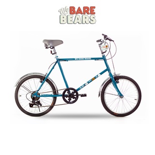 จักรยาน TURBO BICYCLE จักรยาน WE BARE BEARS ขนาด 20" พร้อมเกียร์ SHIMANO 6 SPEED  (จัดส่งเป็นกล่อง ประกอบแล้ว 85%)