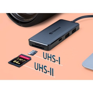 Transcend  6-in-1 USB Type-C Hub HUB5C -รับประกัน 2ปี  TS-HUB5C