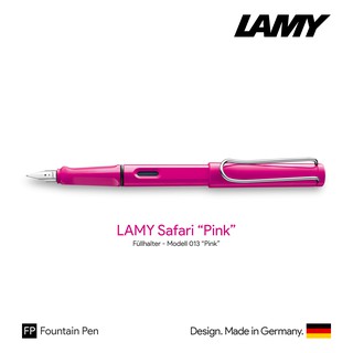 Lamy Safari Pink Fountain Pen - ปากกาหมึกซึมลามี่ซาฟารี สีชมพู