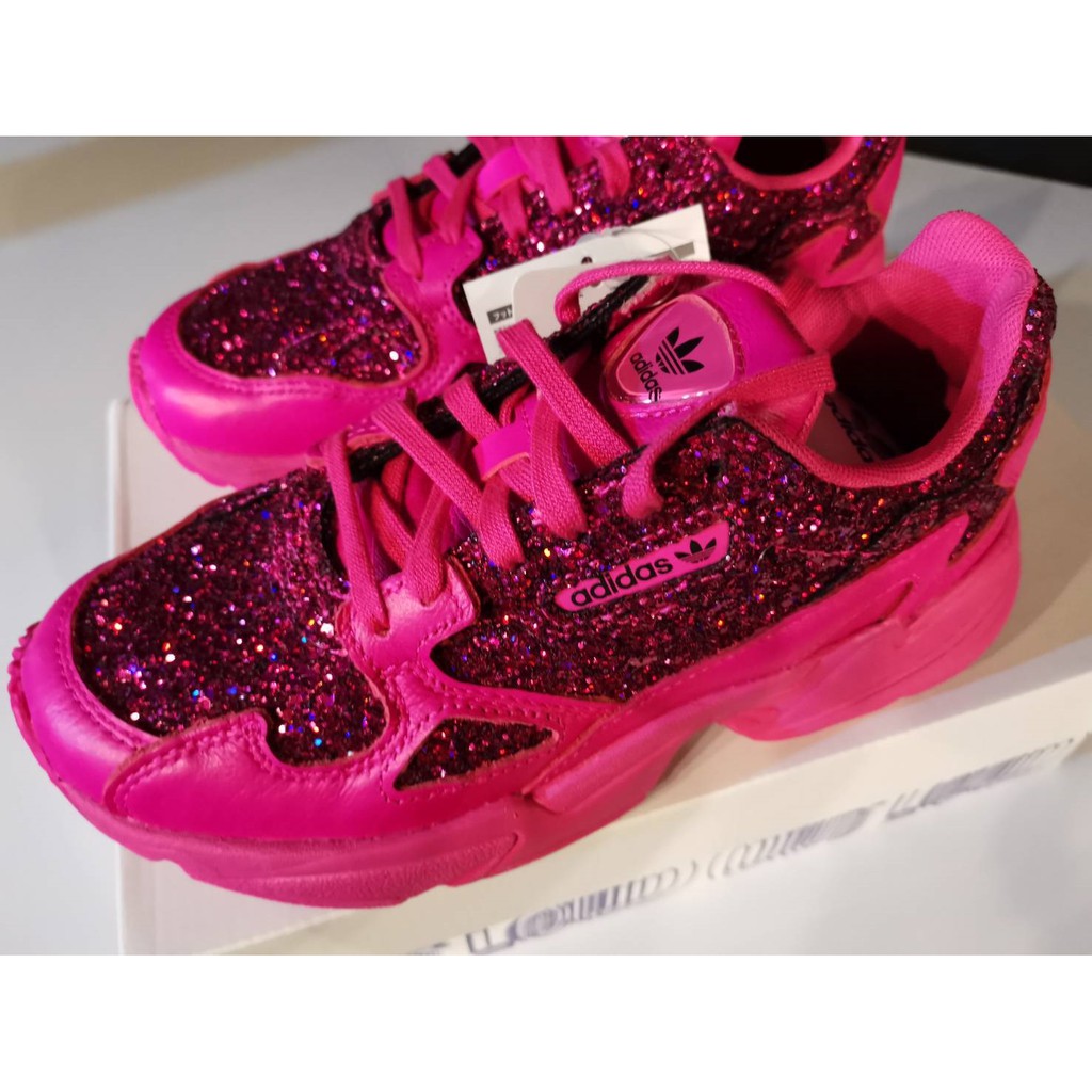 pink sparkle adidas