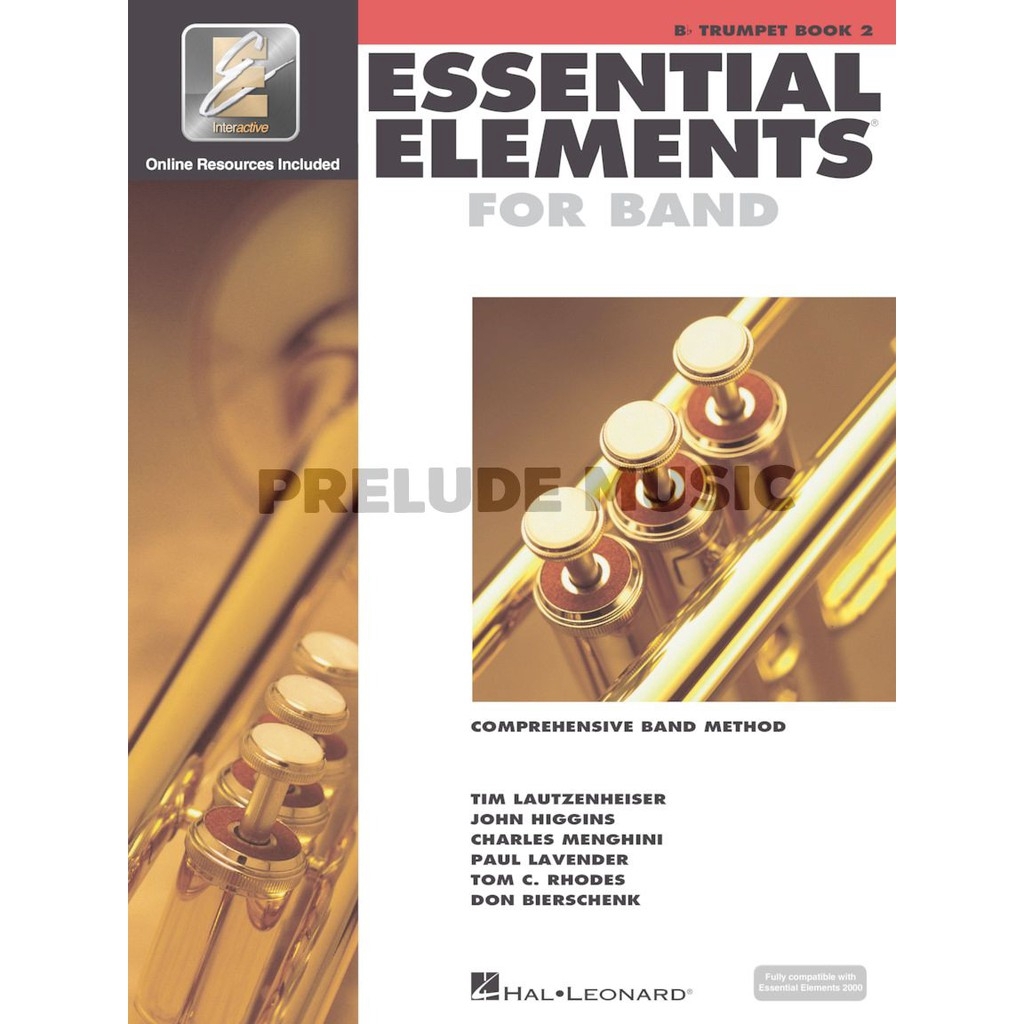 ESSENTIAL ELEMENTS FOR BAND – Bb Trumpet, Book 2 (HL00862597)