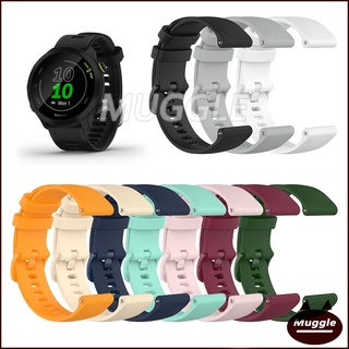 สายนาฬิกา Garmin Forerunner 55 สายนาฬิกาข้อมือซิลิโคนสําหรับ Garmin Forerunner 55 watch strap