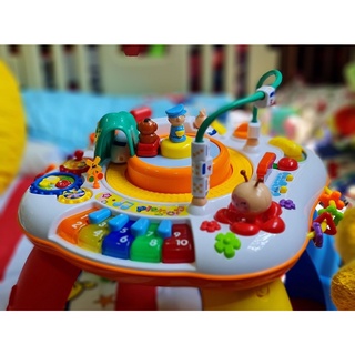 โต๊ะกิจกรรมรถไฟ Goodway Activity table train station activity table