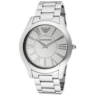 Emporio Armani นาฬิกาผู้ชาย สีเงิน สายสเเตนเลส รุ่น AR2055