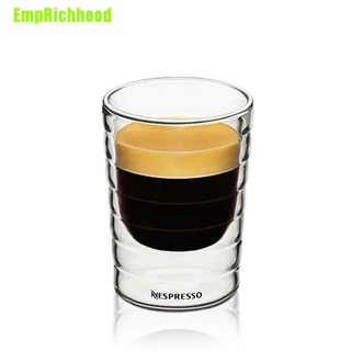 ( Emprichhood ) แก้วน้ําสองชั้น สําหรับ Nespresso