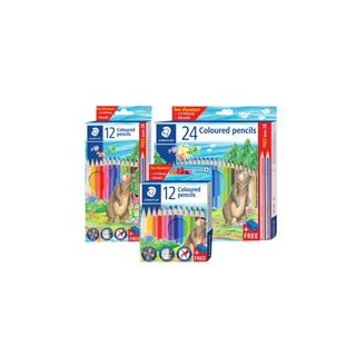 สีไม้ Staedtler รุ่น 143 ลายหมี 12สี 24สี