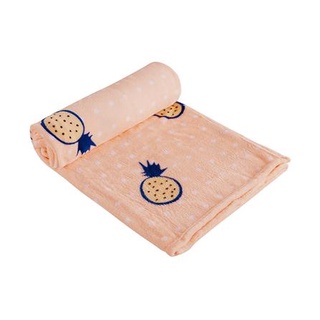 ผ้าห่ม PINEAPPLE SMILE สี OROSE ฺBlanket