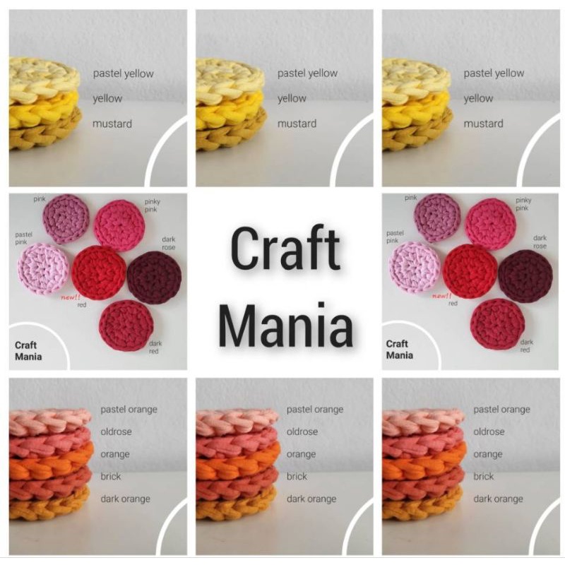 WARM TONE T-Shirt yarn ไหมผ้ายืด T-shirt yarn ไหมเทป มี 2 ขนาด 25mm. และ 40mm. กรุณาอ่านรายละเอียดด้