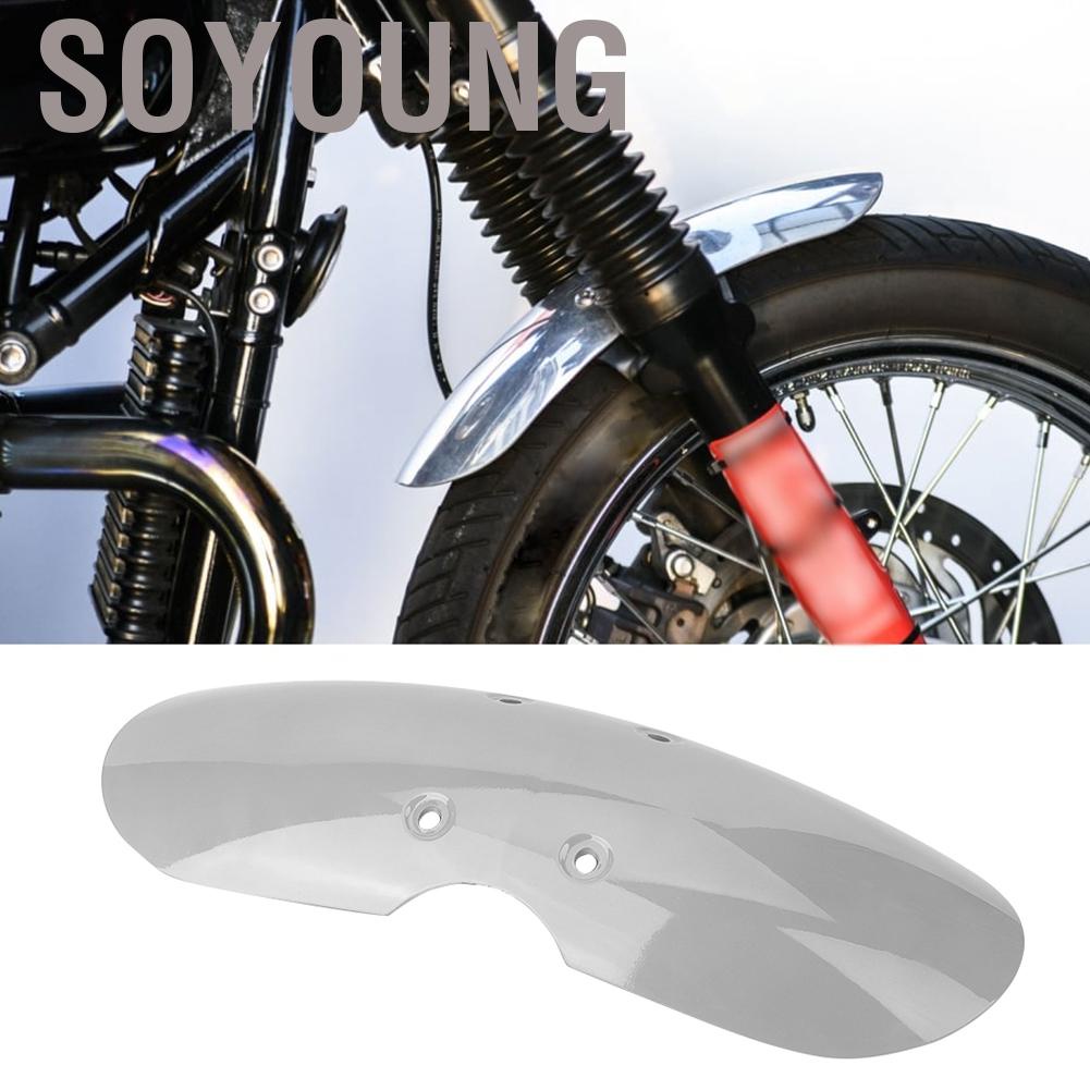 Soyoung บังโคลนหน้ารถมอเตอร์ไซค์แบบสั้น ๆ ใน Triumph T100 2001-2016