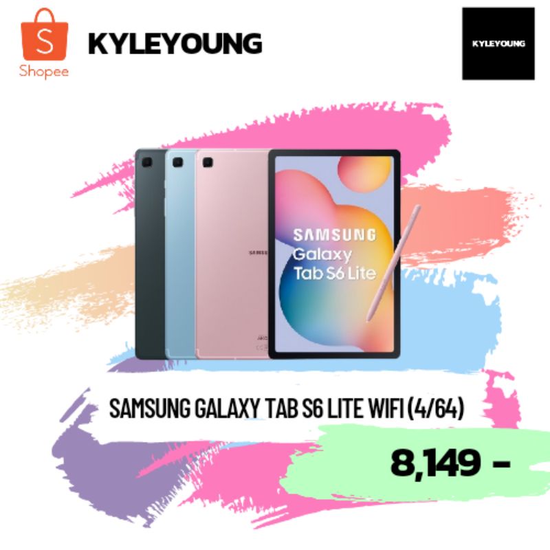 Samsung Galaxy Tab S6 Lite Wifi (4/64) (Exynos 9611) ประกันศูนย์ไทย 1ปี