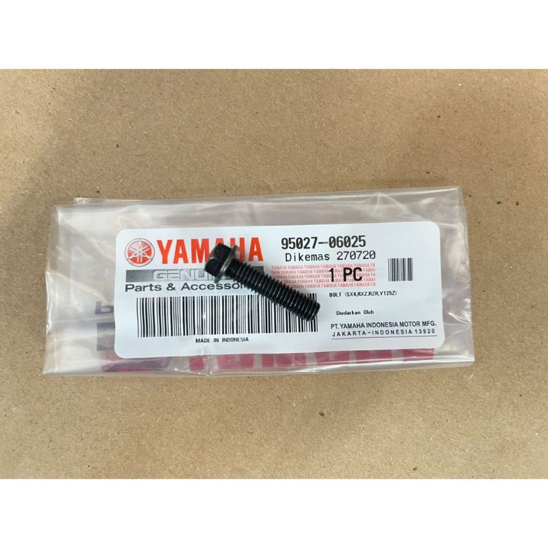 Yamaha RXZ เมตร Reed Valve Bolt / 135LC ปั๊มน้ําฝาครอบ Bolt / Y125ZR ท่อเบรค Bracket Bolt - 95027-06
