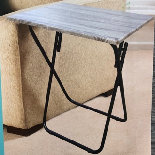 โต๊ะอเนกประสงค์พับได้ สีเทา ขนาด 70x50x72ซม. Folding table