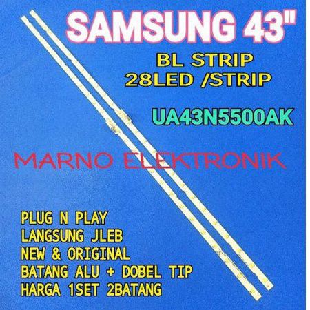 SAMSUNG 43IN LED TV BACKLIGHT LAMP UA43N5500AK UA 43N5500 AK UA43N5500 AK