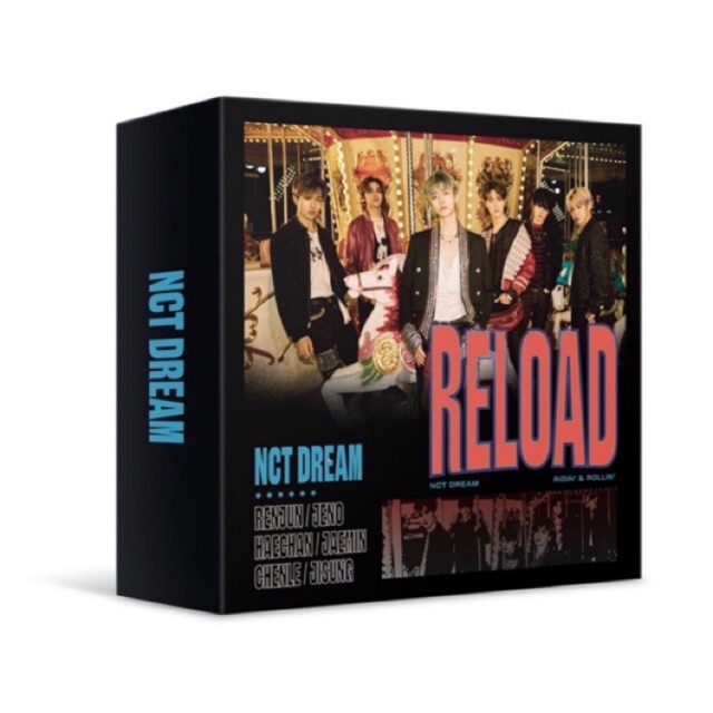 (พร้อมส่ง) สินค้าอยู่ไทย บั้ม NCT DREAM  RELOAD + โปสเตอร์ /NCT Dream Reload + Poster Kihno ver