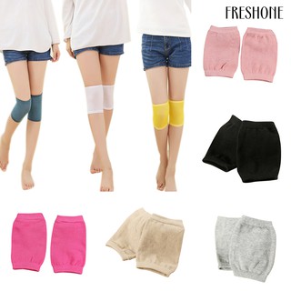 ถุงเท้า Fashion All-match Thermal Knee Sleeve Knee Brace Pad Women Plain Leg Warmer Protector