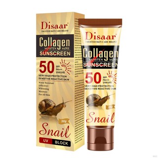 Collagen Snail Essence Sunscreen Hydrating Anti-uva Anti-uvb Whitening Sunscreen