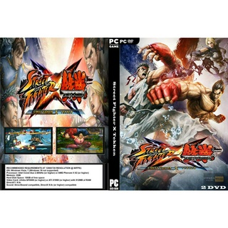 แผ่นเกมส์ PC Street Fighter X Tekken (2DVD)