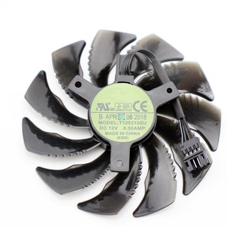 88MM T129215SU 4Pin Cooling Fan For Gigabyte GTX 1050 1060 1070 Ti 960 RX 470 480 570 580 Graphics Card Cooler Fan