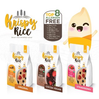 Krispy Rice Top 8 Allergens Free Set 3 Flavor