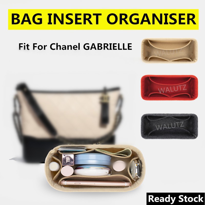 กระเป๋าจัดระเบียบ channel GABRIELLE hobo makeup bag organizer จัดระเบียบกระเป๋า ดันทรงกระเป๋า จัดทรงกระเป๋า