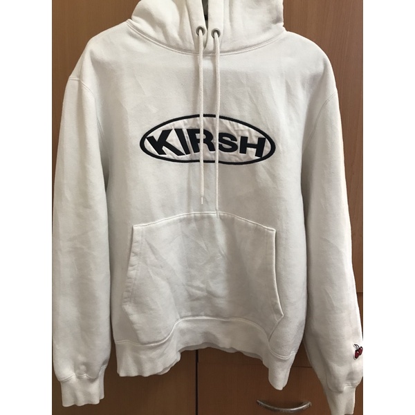 kirsh hoodie สีขาวไซส์1