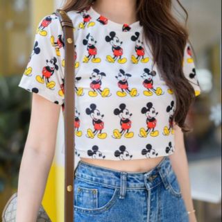 Babyy mickey💥💥 
⚡️  MICKEY CROP ⚡️ 