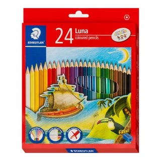 สีไม้ Staedtler รุ่น 136 Luna 24 สี แท่งยาว