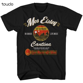 [S-5XL] Mos Eisley Cantina Tatooine เสื้อยืด ผ้าฝ้าย 100% พิมพ์ลายโลโก้ Us คลาสสิก คุณภาพสูง สําหรับผู้ชาย