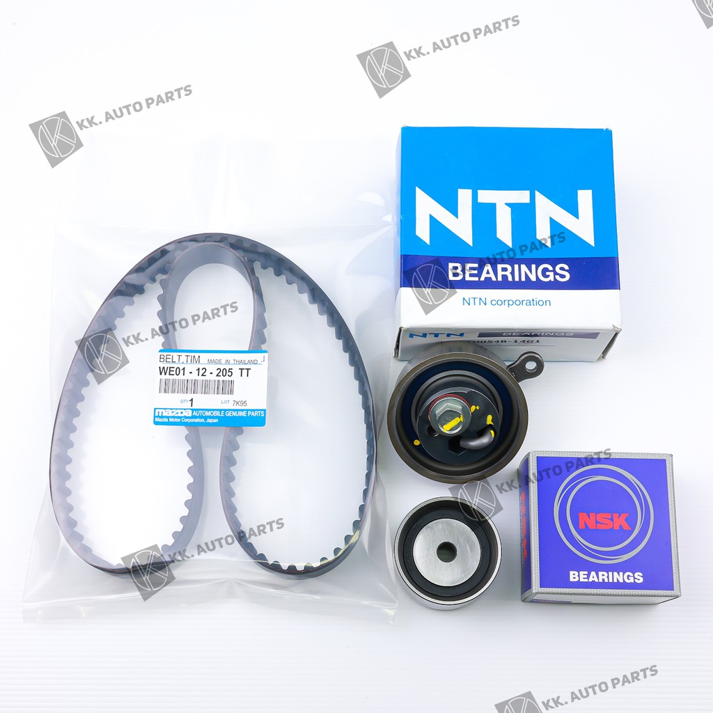 BT50 SETสายพานไทม์มิ่ง+ลูกรอกNSK/NTN TIMING MAZDA BT50 2.5-3.0 / FORD DURATORQ สายพานราวลิ้น