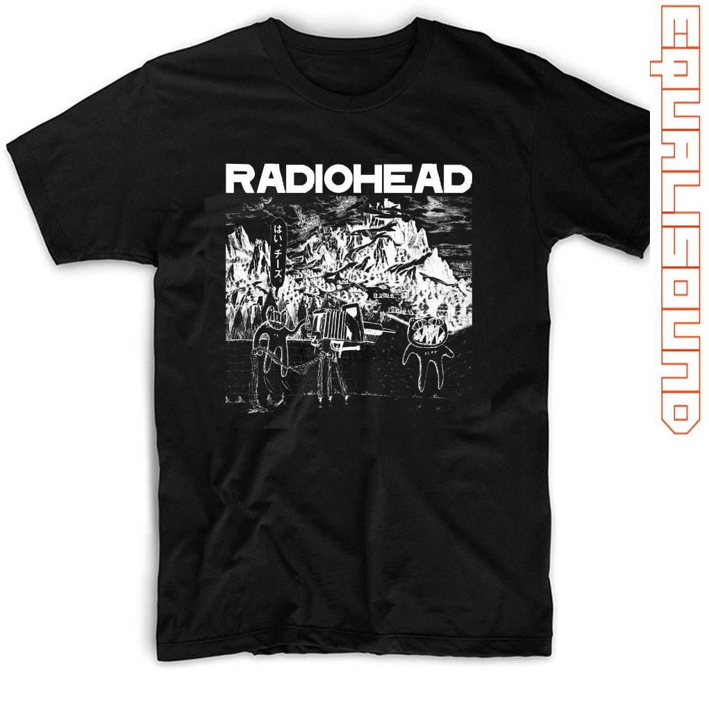 เสื้อยืด Band RADIOHEAD ARTWORK