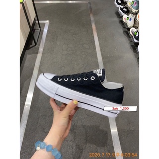 CONVERSE CHUCK TAYLOR LIFT OX BLACK