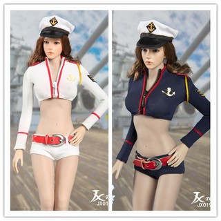 ToysoverzoneJXTOYS JX-019-A / JX-019-B - 1/6 Sexy female navy suit